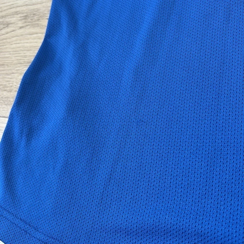 Nike Blue & White Racerback Athletic Dri-Fit Tank Size M